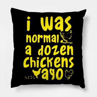 Chickens ago Pillow