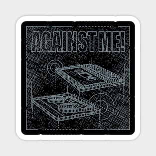 Against Me! - Technical Drawing Magnet