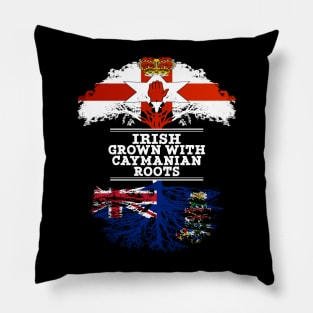 Northern Irish Grown With Caymanian Roots - Gift for Caymanian With Roots From Cayman Islands Pillow