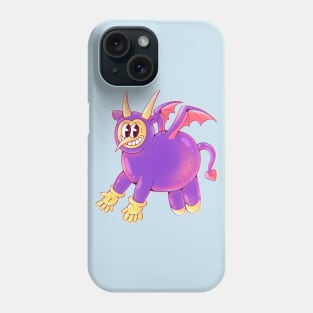 Fly cute demon Phone Case