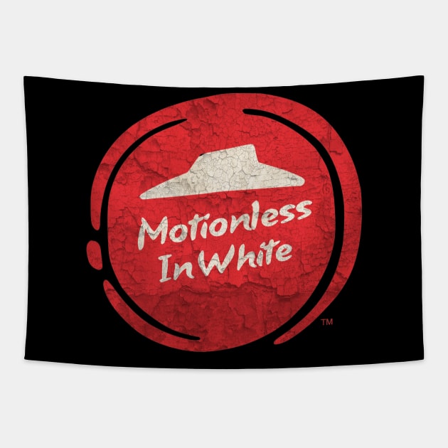 Cosplay Parody Pizza Hut Vintage Music Lovers - Motionless in White Tapestry by kumurkumur