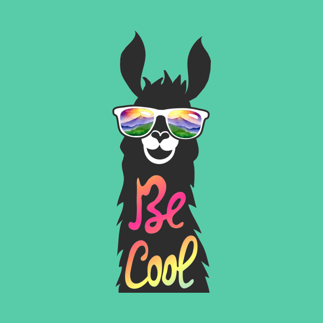 Be Cool Llama by pickledpossums