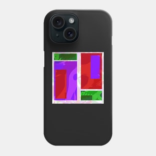 Colorful squares Phone Case