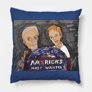 America's Most Wanted John Walsh and Callahan Walsh Pillow