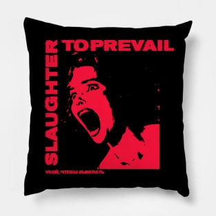 Slaughter to Prevail album funny Pillow