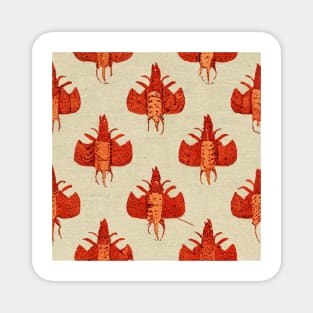 Vintage lobster Magnet