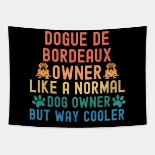 Dogue De Bordeaux Owner Tapestry