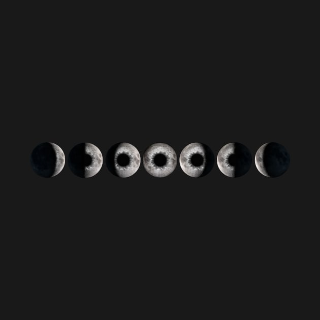 Moon Eye Phases by WatchUrBack