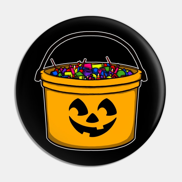 McPunk'n Trick or Treat Pail Pin by BrianPower