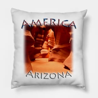 America - Arizona - Antelope Canyon Pillow