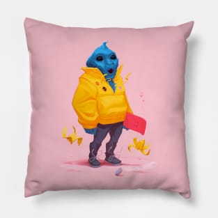 Ready to abduction - pink Pillow