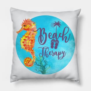 Beach Therapy Pillow