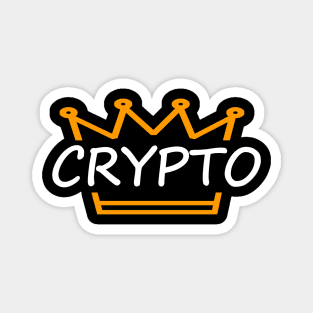 Crypto King Magnet