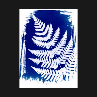 cyanotype fern T-Shirt