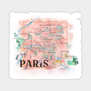 Paris, France Magnet