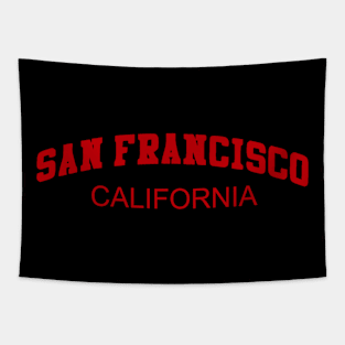 San Francisco California Tapestry