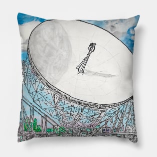 Lovell Telescope at Jodrell Bank Pillow