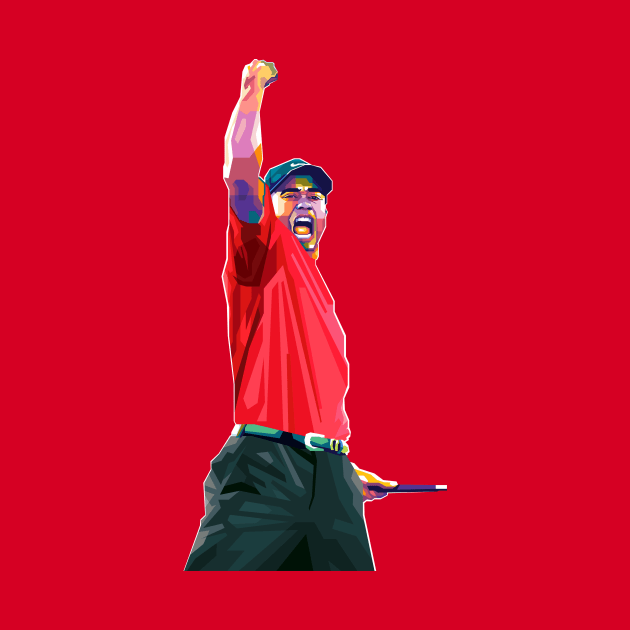 Tiger Woods by giltopann