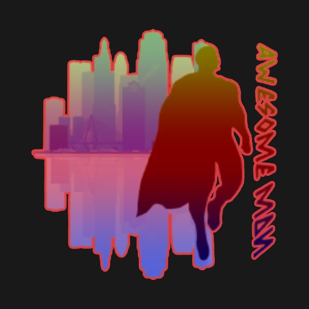 Awesome Man Logo by Cosmic Octave