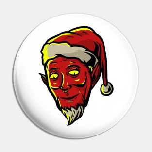 evil santa Pin