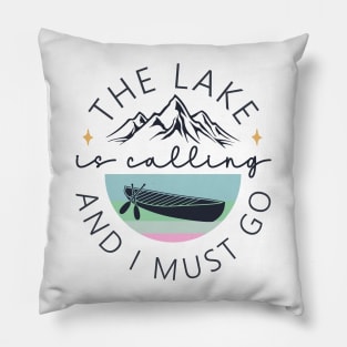 the lake is calling Pillow