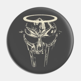 MF Doom Mask Angel Pin