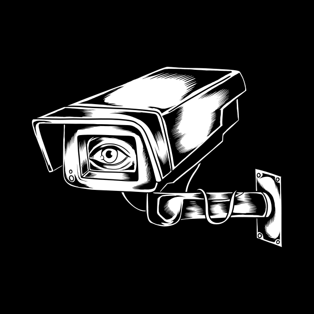 Security Camera Tattoo by Kranx Design