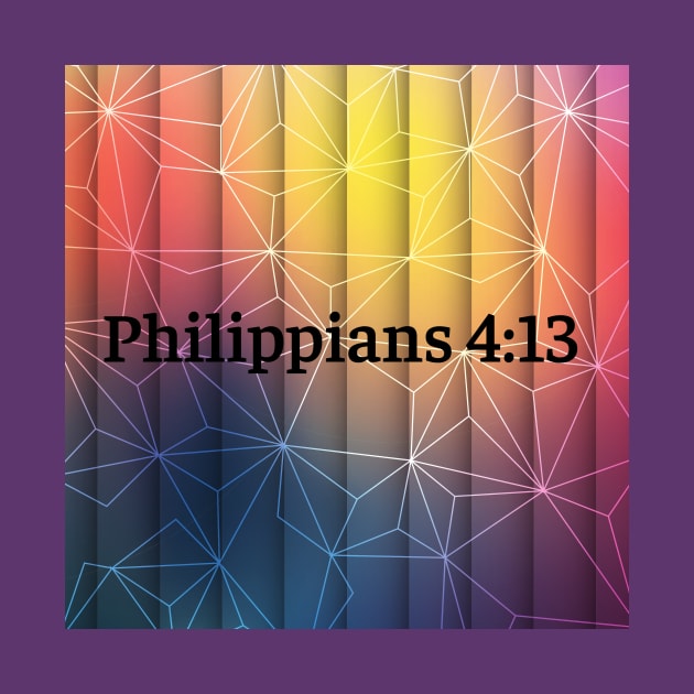 philippians 4:13 logo by Lindseysdesigns