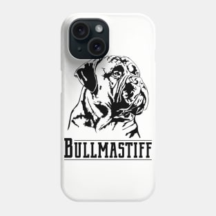 Bullmastiff dog Portrait Phone Case