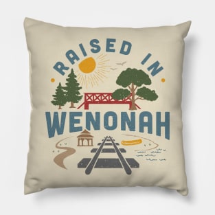 Raised in Wenonah Pillow