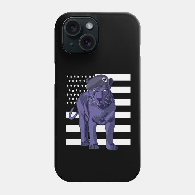 Black Panther Party Logo Phone Case by Noseking