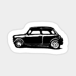 Vintage Mini Cooper Magnet