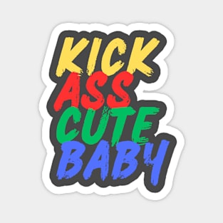 Kick Ass Cute Baby (Mood Colors) - Pocket ver. Magnet