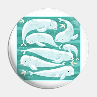 Beluga Whales! Pin