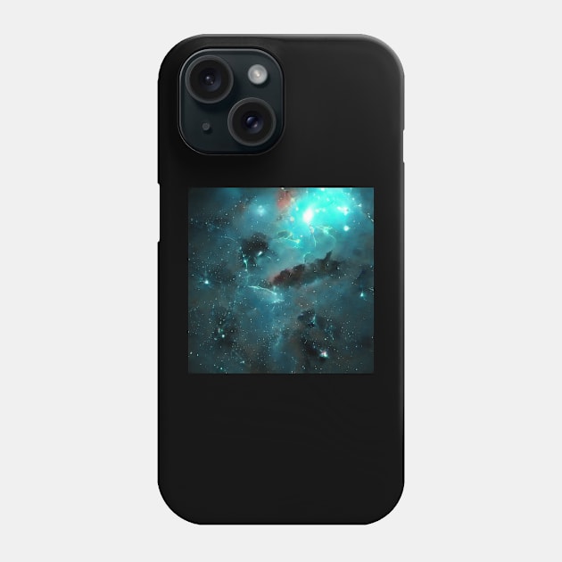 Stellar Nursery #010 Phone Case by DigitalNexus