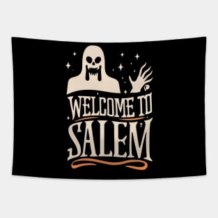 Salem Souvenir Halloween Tapestry