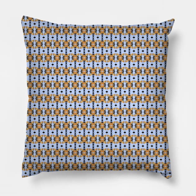 Pattern 593 by Kristalin Davis Pillow by Kristalin Davis