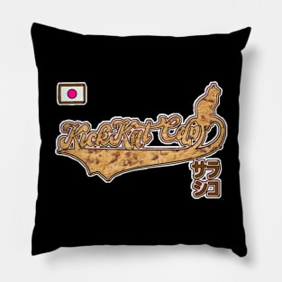 SARA SYCHO ''KICKKAT CAP 21'' (LEGACY) Pillow