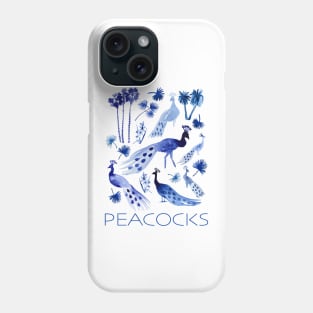 Peacocks Phone Case