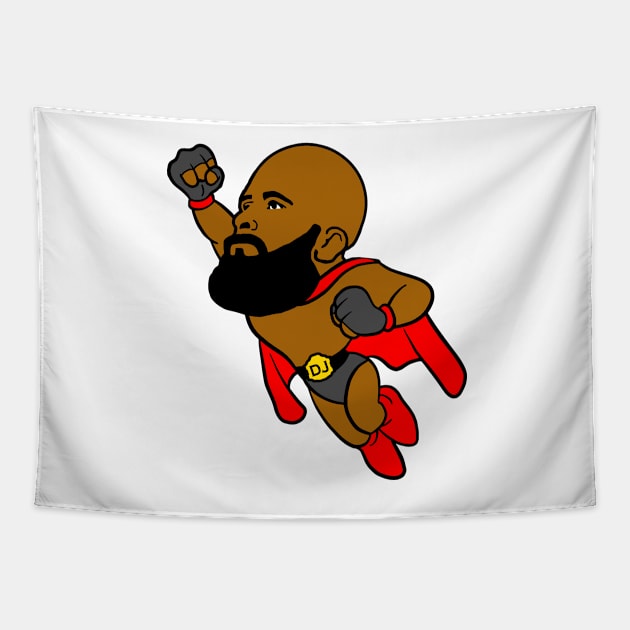 Demetrious Mighty Mouse Johnson Tapestry by SavageRootsMMA
