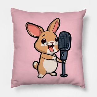 Singing Rabbit Pillow