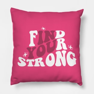 Find Your Strong Muscle Tank, Inspirational Tank Top, Gym Tank Top, Cute Workout Shirt, Gym Tank, Gift For Her Pillow