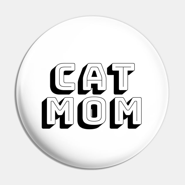 Cat mom Pin by Noamdelf06