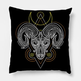 Zodiac Aries Pillow