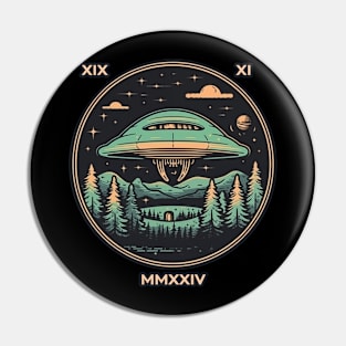 UFO Encounter Pin