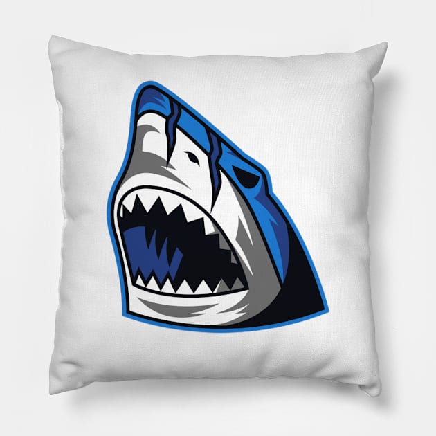 shark Pillow by Fanu2612