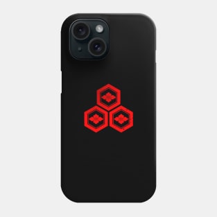 Samurai Family Crests - Naoe - Red Phone Case