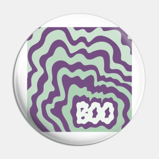 BOO - Morado & Verde Pin