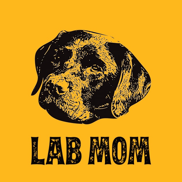 Labrador Retriever Mom - Lab Mom by DoggyStyles