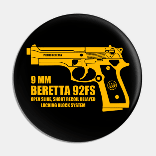 Beretta 9mm Pin